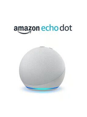 Amazon Echo Dot 5th Gen Smart Speaker with Alexa - Glacier White